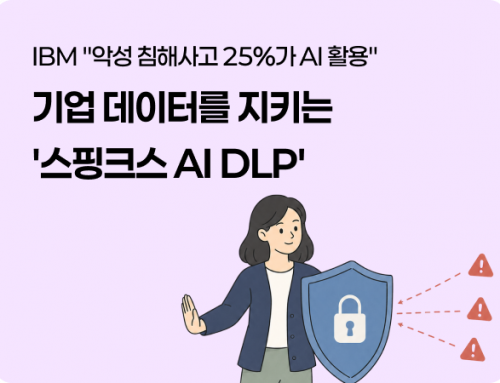 IBM “악성 침해사고 25%가 AI 활용”…  기업 데이터를 지키는 ‘스핑크스 AI DLP’
